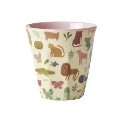 RICE Becher, Tassen & Cups|Geschirr & Tischdeko Skandinavisch-Melamin Kinderbecher Sweet Jungle Print
