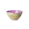 RICE Salatschüsseln & Salatbesteck|Schüsseln & Schalen-Melamin Salat Schüssel Flower Power