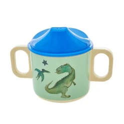 RICE Becher, Tassen & Cups|Geschirr & Tischdeko Skandinavisch-Melamin Schnabeltasse Dinosaurs Print