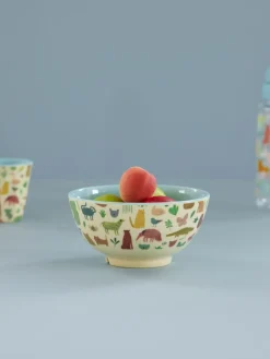 RICE Schüsseln & Schalen|Geschirr & Tischdeko Skandinavisch-Melamin Schüssel Sweet Jungle Print