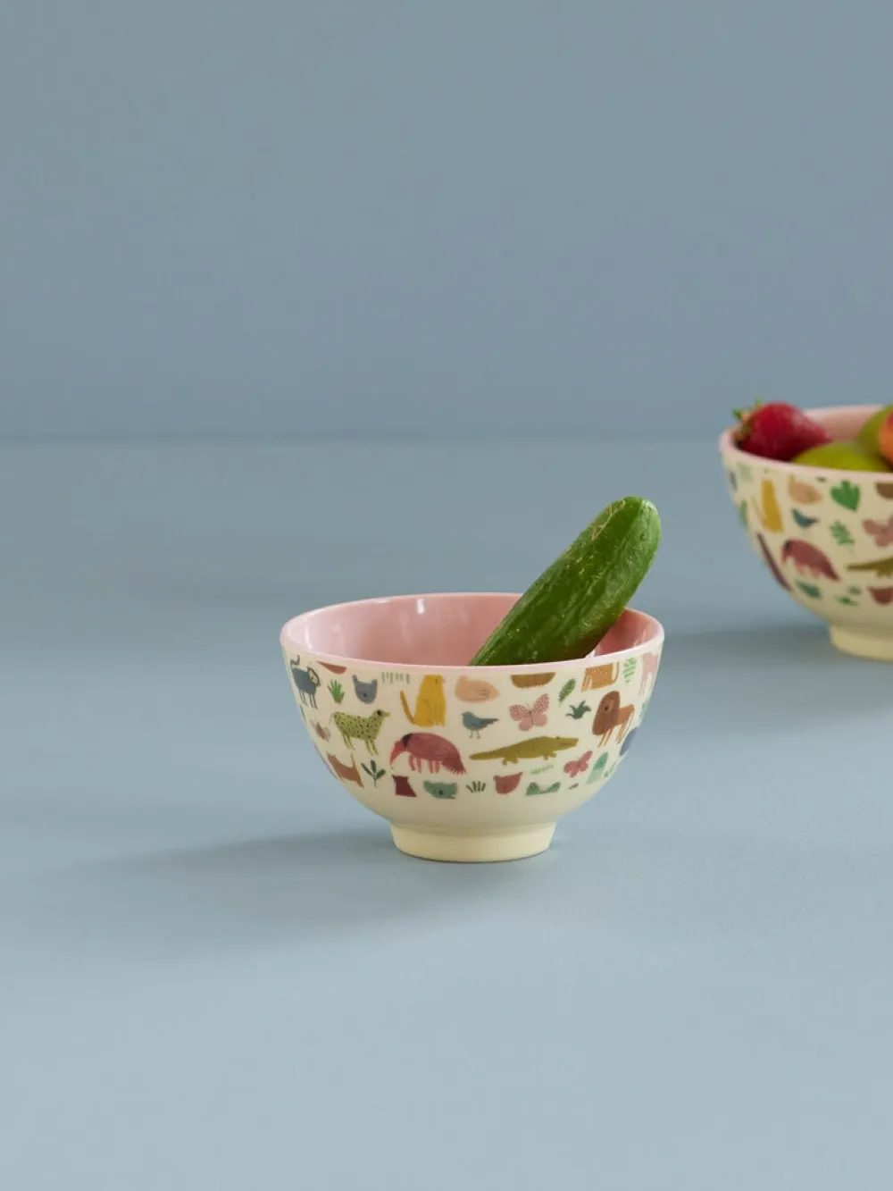 RICE Schüsseln & Schalen|Geschirr & Tischdeko Skandinavisch-Melamin Schüssel Sweet Jungle Print