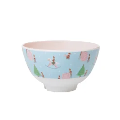 RICE Schüsseln & Schalen|Geschirr & Tischdeko Skandinavisch-Melamin Schüssel Xmas Elf Print