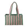 RICE Taschen-Raffia Shoppingtasche Streifen