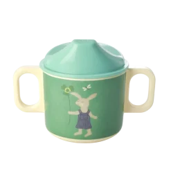 RICE Kindergeschirr-Schnabeltasse Bunny