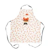 RICE Schürzen & Ofenhandschuhe|Weihnachtsdeko-Schürze Santa and Candy Cane aus Baumwolle