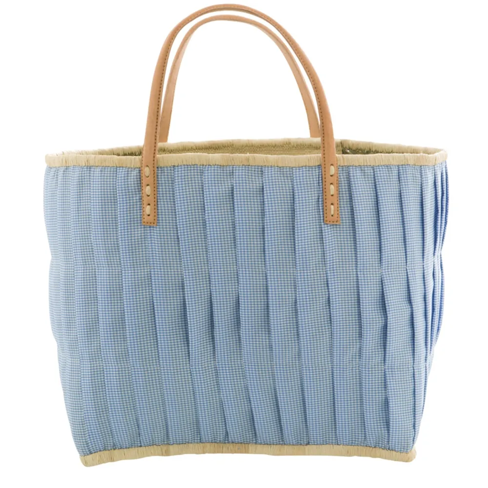 RICE Taschen-Tasche aus Bast mit Henkel