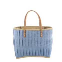 RICE Taschen-Tasche aus Bast mit Henkel
