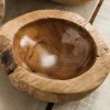 skandeko Schüsseln & Schalen|Geschirr & Tischdeko Skandinavisch-Naturgewachsene Teakschale
